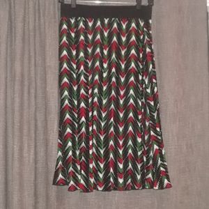 great for a holiday party..Lularoe small joy skirt